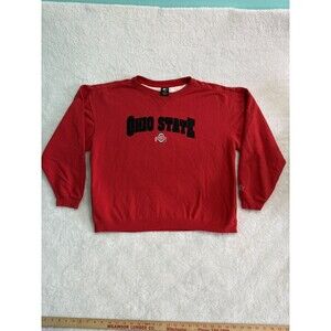Vintage Ohio State Buckeyes Sweatshirt Mens XLarge Red Starter Crewneck Y2K 90s